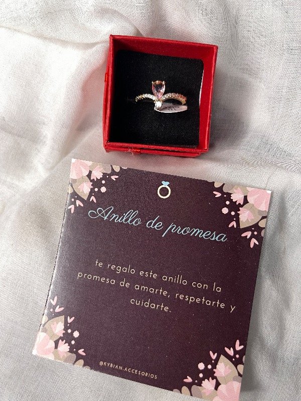 Producto - Anillo de promesa: Aurora