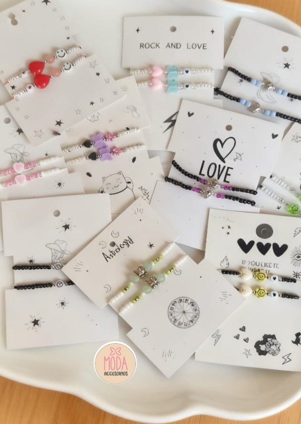 Producto - Pulseras compartidas X10