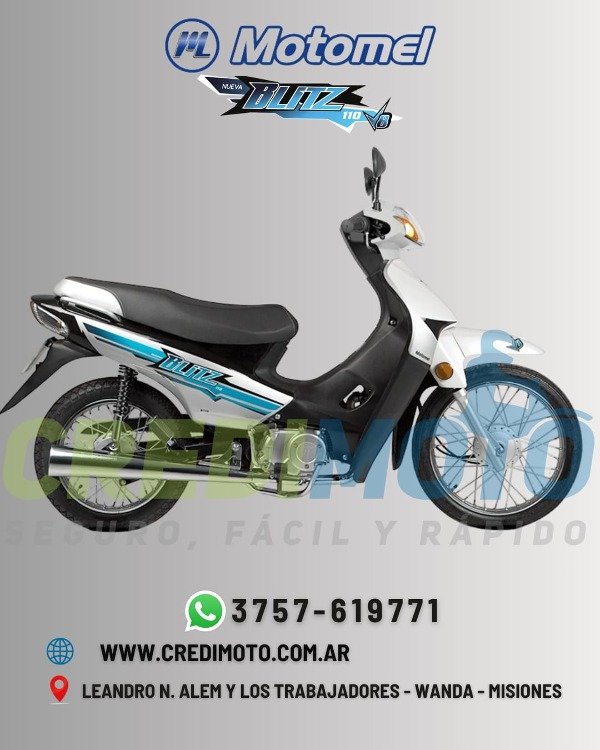 Producto - Motomel Blitz 110 (Base)
