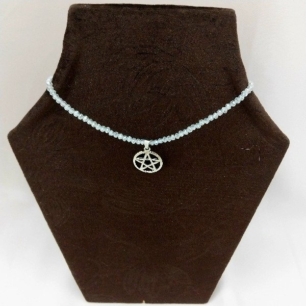 Producto - Collar perlas cristal con dije