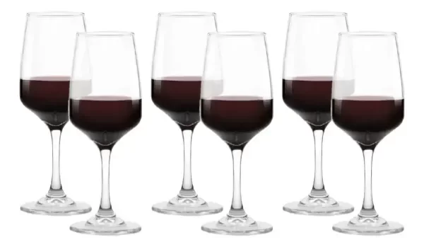 Producto - Set de 6 copas de cristal para Vino 371 cc