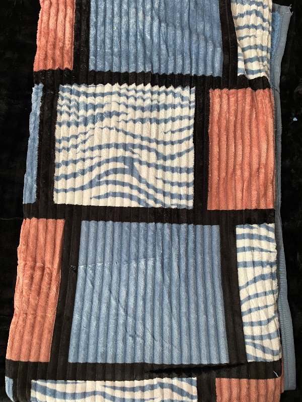 Producto - Mantas cuadrille con corderito2 1/2 - 3
