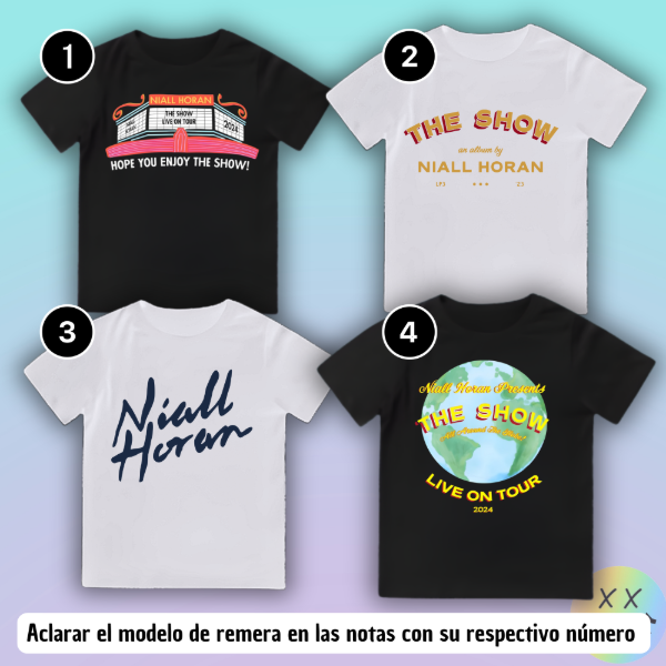 Producto - Baby Tee Niall Horan #2