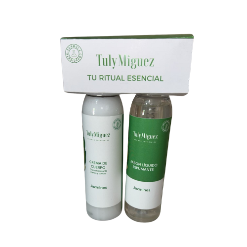Producto - Duo Escencial Crema de cuerpo + Jabon Liquido JAZMINES