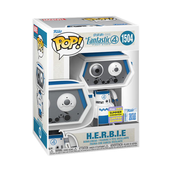 Producto - Funko Pop! Fantastic 4 First Steps - H.E.R.B.I.E. 1504
