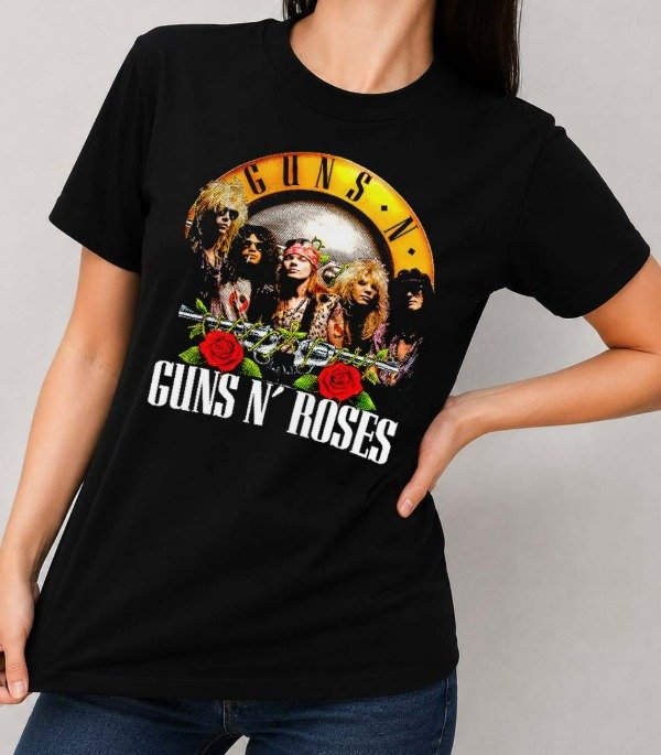Producto - Remeras Negras Unisex Bandas Rock - 2
