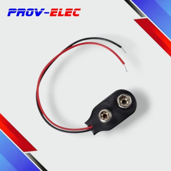 Producto - PORTA PILA CONECTOR PARA BATERIA PILA 9V