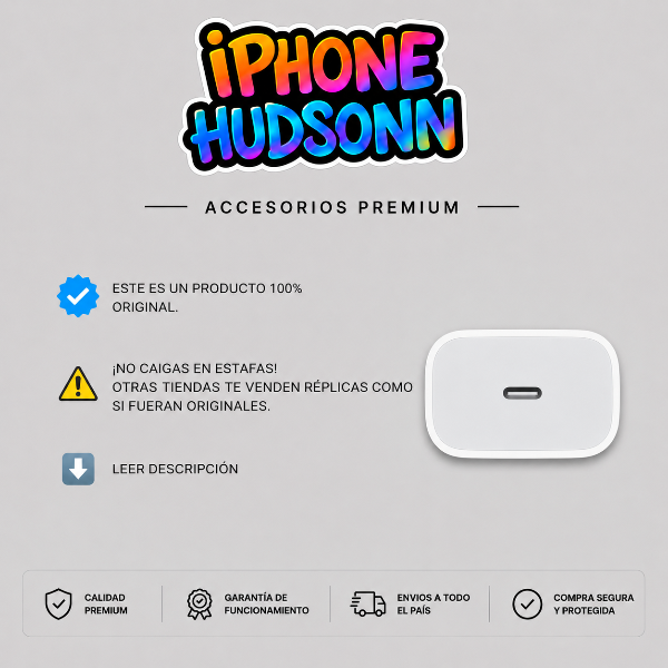 Producto - Cabezal Apple 20w (Certificado) - 1