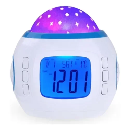 Producto - Reloj despertador y proyector de estrellas