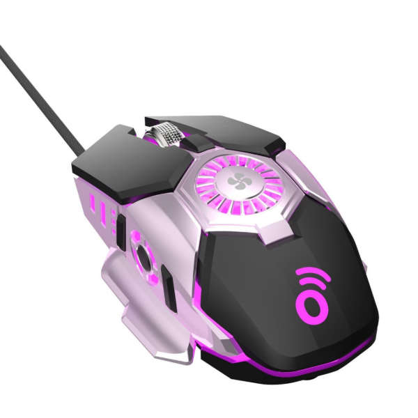 Producto - MOUSE GAMER BOSLLO ZULU G BS1002 CON VENTILADOR COOLER RGB