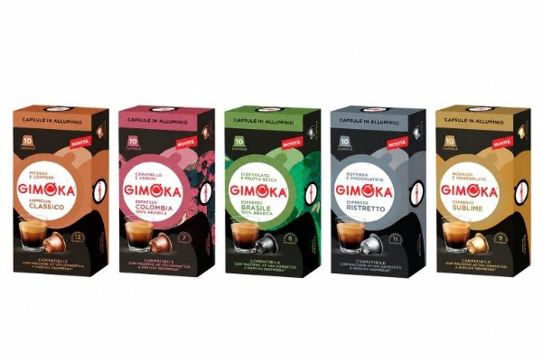 Producto - PACK 50 CAPSULAS NESPRESSO GIMOKA  (5 cajas de 10u, sabores en descripcion) - 0