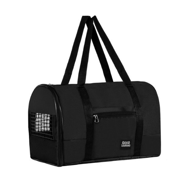 Producto - Bolso Transportador Semirrígido para Perros y Gatos - Negro