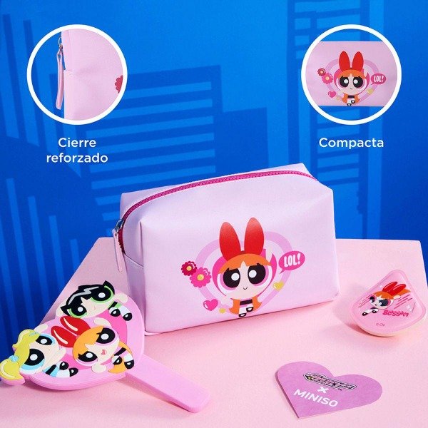 Producto - The Powerpuff Girls Collection Miniso - Cosmetiquera