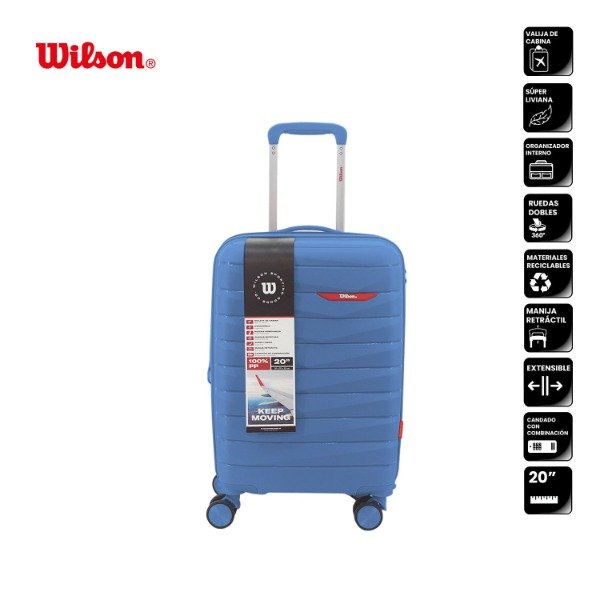 Producto - Valija 20" carry on pp Wilson 65-176F20