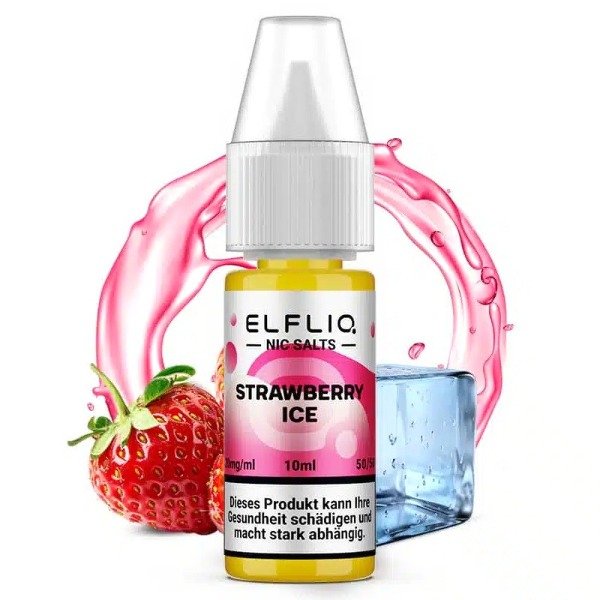 Producto - Elfliq nic salts strawberry ice frutilla fría by elfbar