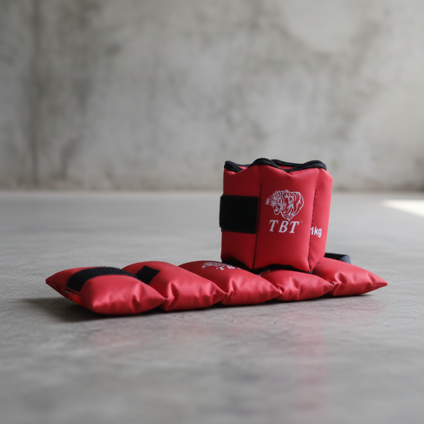 Producto - Tobilleras con peso 3 kilos (par) - entrenamiento fitness musculacion piernas