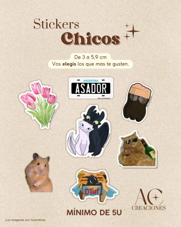 Producto - Sticker chicos - 0