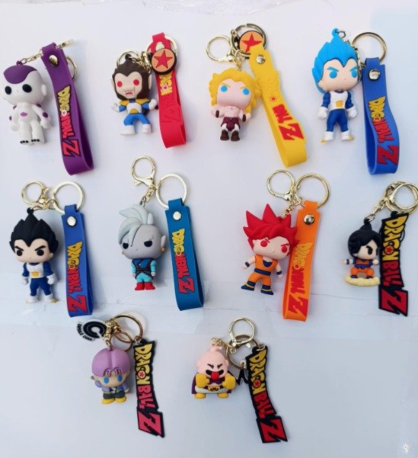 Producto - Llavero de Goma - Dragon Ball - Ingrese para Elegir