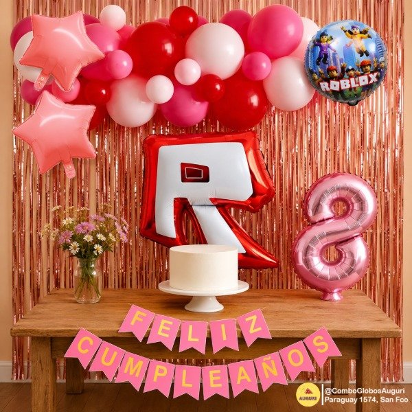 Producto - Combo globos ROBLOX Girls