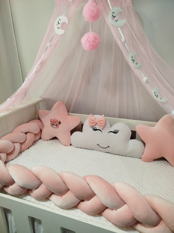Producto - Set de Chichoneras Plush - Estrellas y Nube - 2