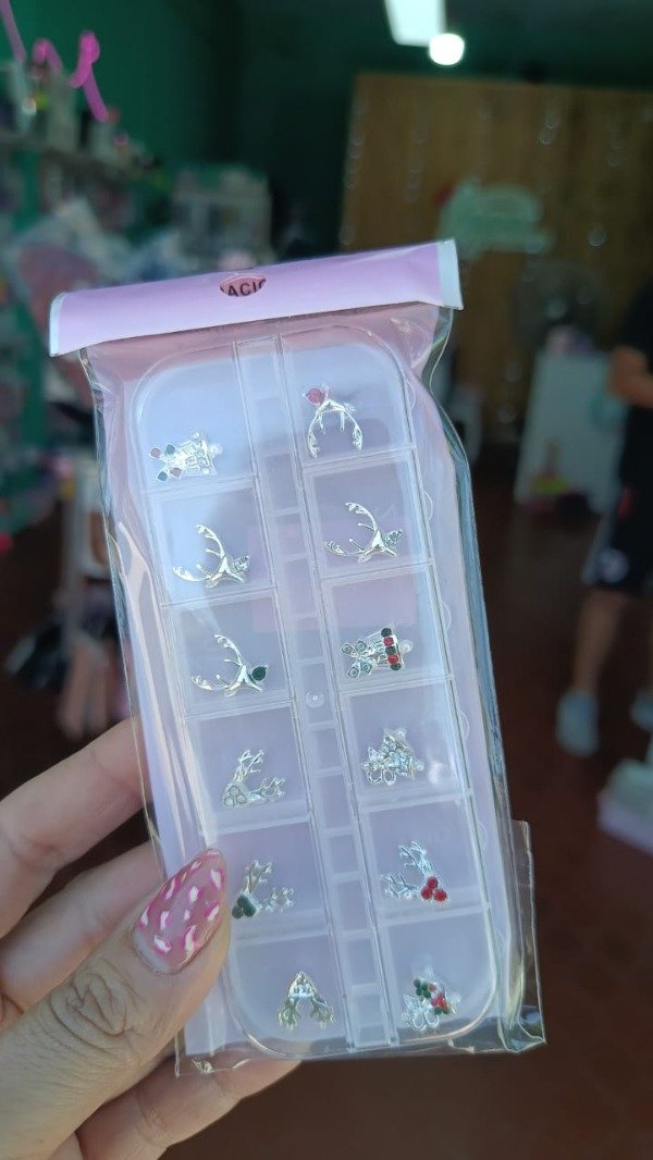 Producto - DECO NAEZ DIJES NAVIDAD X12