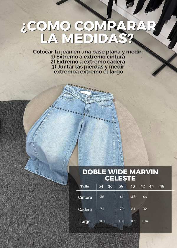 Producto - Doble Wide Marvin Celeste - 3