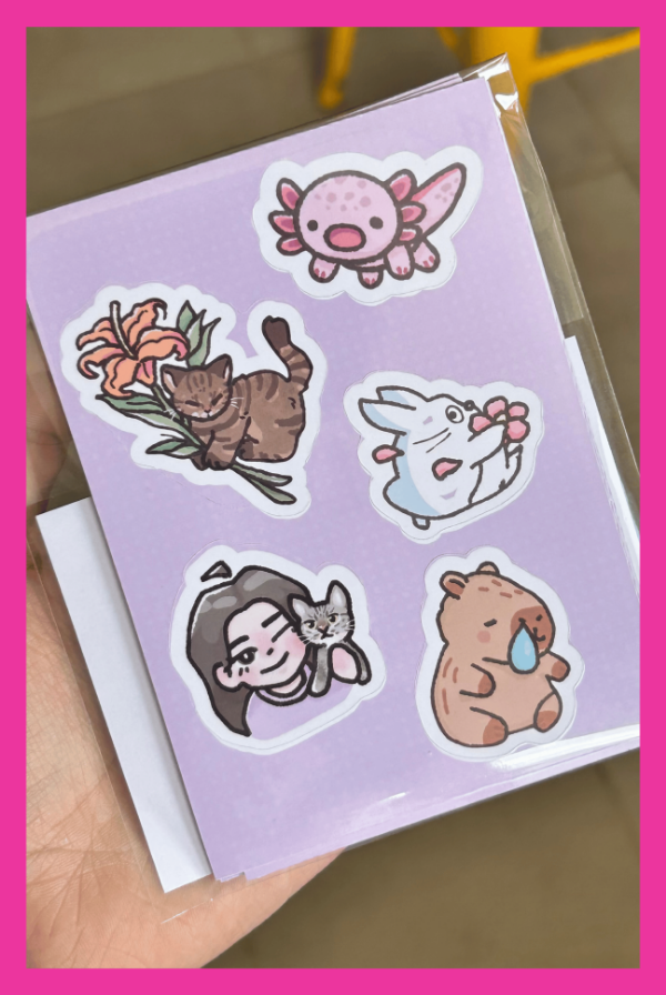 Producto - Planchita de stickers