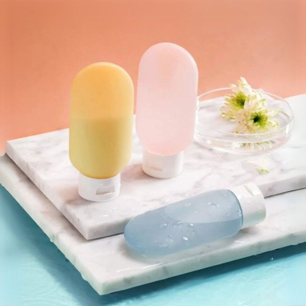 Producto - Pomos de silicona p/viaje x3 - 0