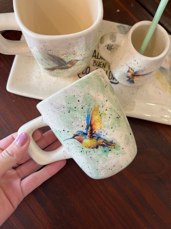 Producto - TAZAS COLIBRÍS
