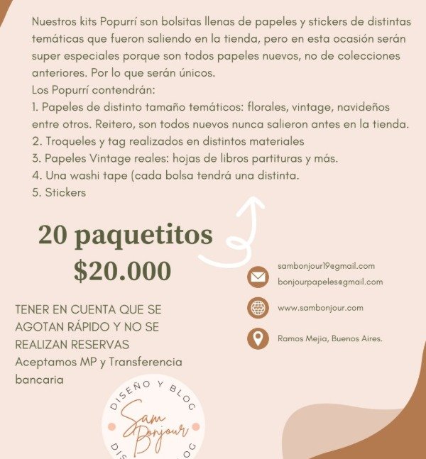 Producto - Kit popurri