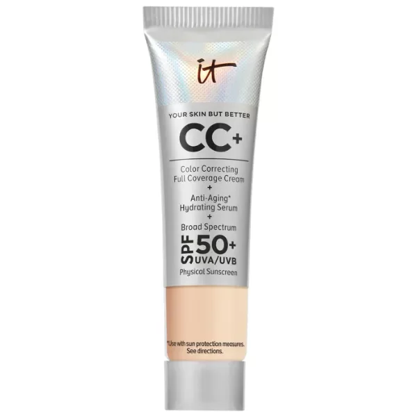 Producto - IT COSMETICS - MINI CC+ CREAM FULL COVERAGE FOUNDATION SPF50 LIGHT X 12ML