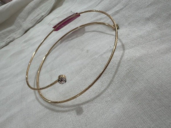 Producto - Brazalete acero dorado - 2