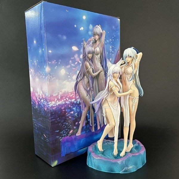 Producto - Figura +18 Jingliu y Baiheng - Honkai Star Rail - 28cm