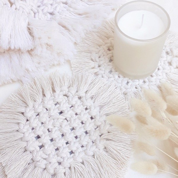 Producto - Posavasos tejidos