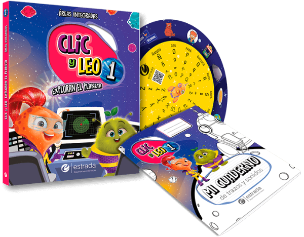 Producto - CLIC Y LEO EXPLORAN EL PLANETA 1 - AREAS INTEGRADAS PACK