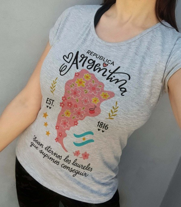 Producto - Remeras Mujer Diseños Argentina 3