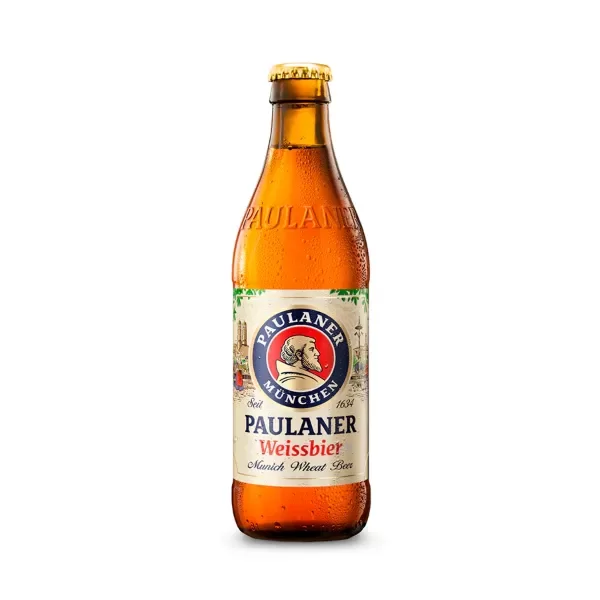 Producto - Paulaner Hefe-Weissbier Porron 330 ml Cerveza Importada Alemania