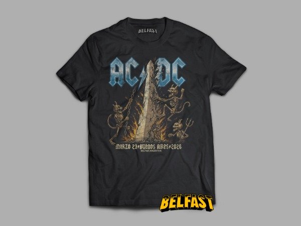 REMERA ACDC argentina 23 de marzo 2026