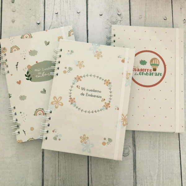 Producto - Cuaderno de Embarazo - Floral