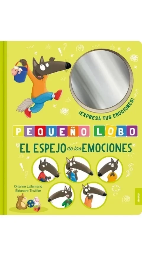 Producto - PEQUEÑO LOBO EL ESPEJO DE LAS EMOCIONES