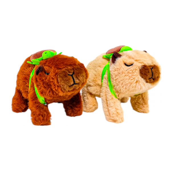 Producto - PELUCHE CAPIBARA QUE CAMINA CON SONIDO x 6 UNIDADES
