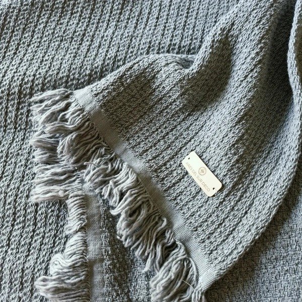 Producto - Manta Hebras Gris - 3