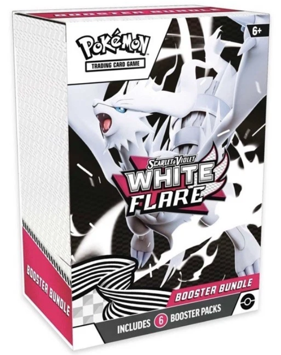 Producto - Booster Bundle - White Flare - SELLADO INGLES - 6 Booster Packs