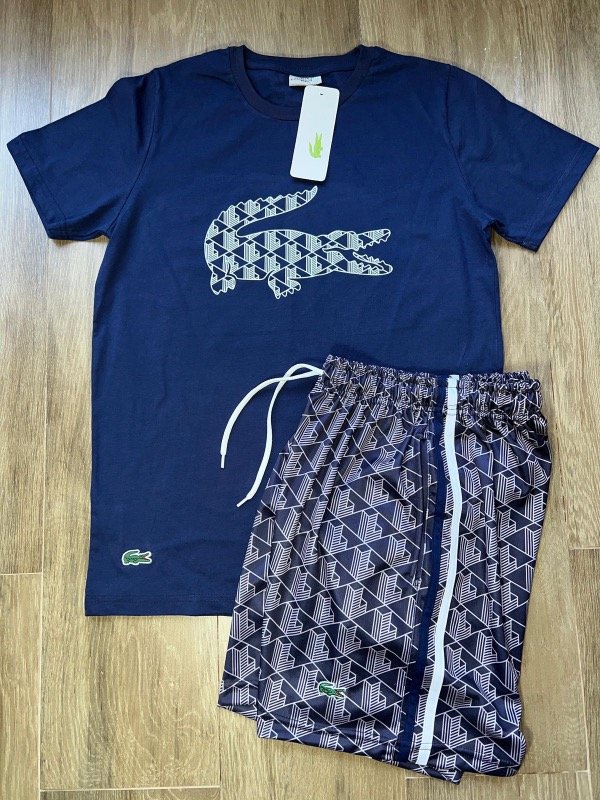 Producto - Conjunto Lacoste calidad original azul marino
