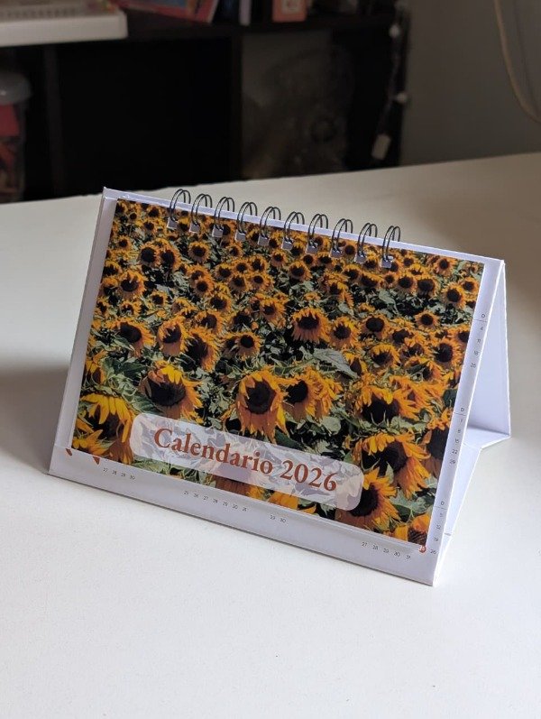 Producto - Calendario de escritorio 2026 - Personalizado