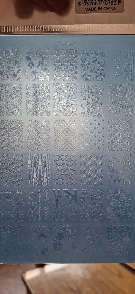 Producto - placa stamping uñas