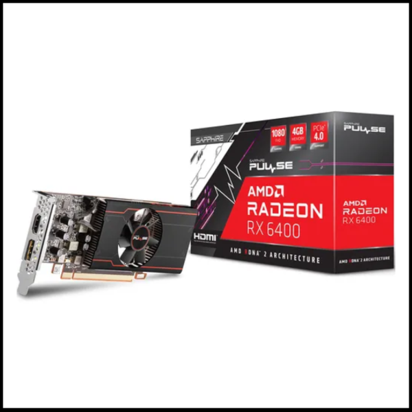 Producto - Placa De Video Radeon Rx 6400 4gb Gddr6 Sapphire Pulse Lp