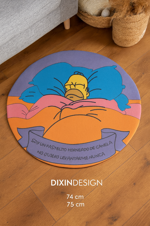 Producto - Alfombra Homero Meme - Edición Pastelito + Regalo