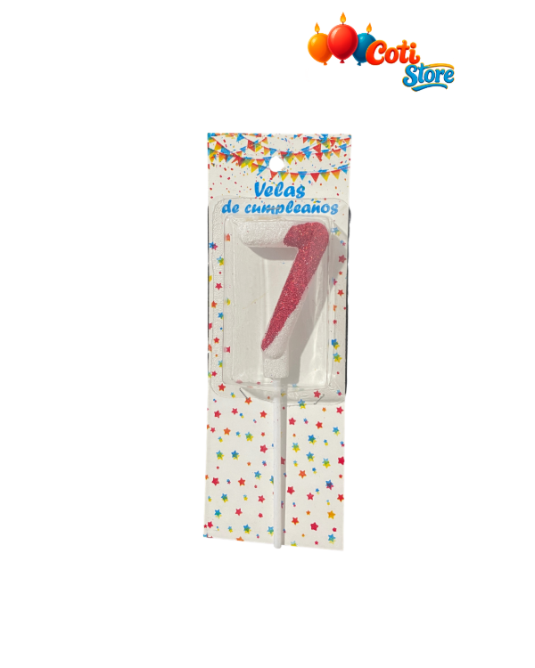 Producto - Vela Palito con Gibre River Plate N7 x6 Unidades