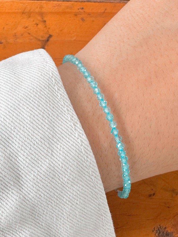 Producto - Pulsera Cristal Celeste Plata925